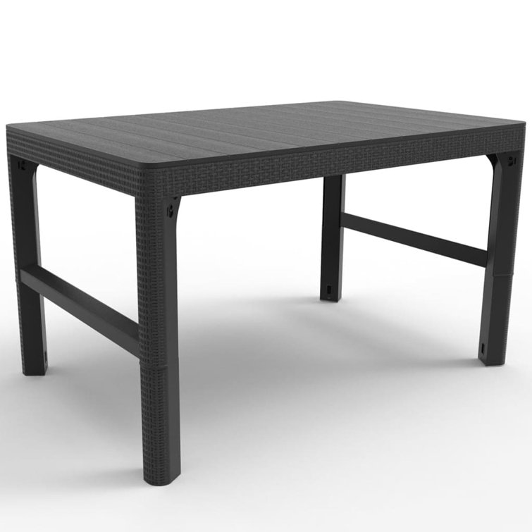 Dakota Fields Keter Garden Table "Lyon" Wayfair.co.uk